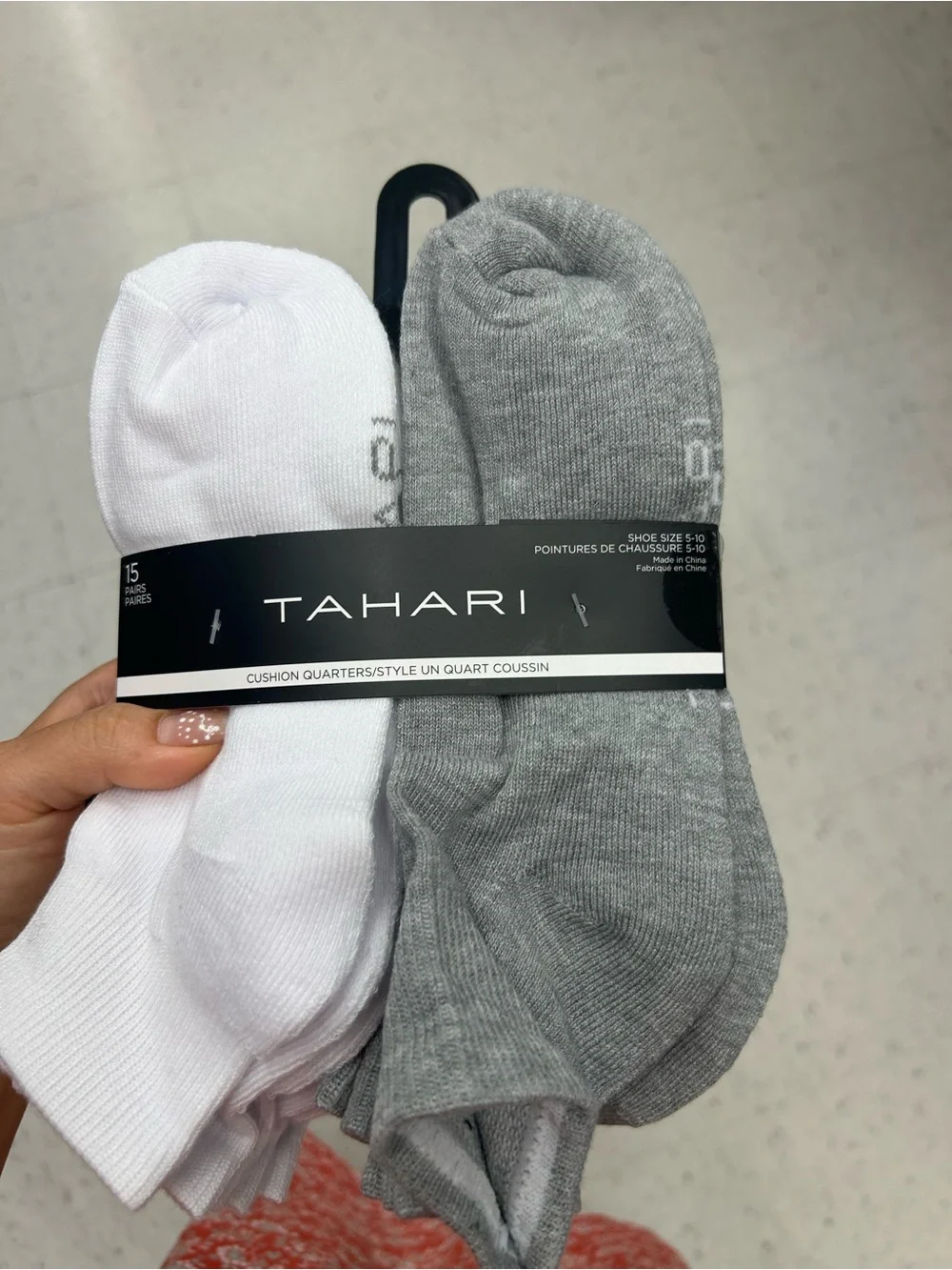 Tahari women’s Cushion Quarter Socks 15 packs